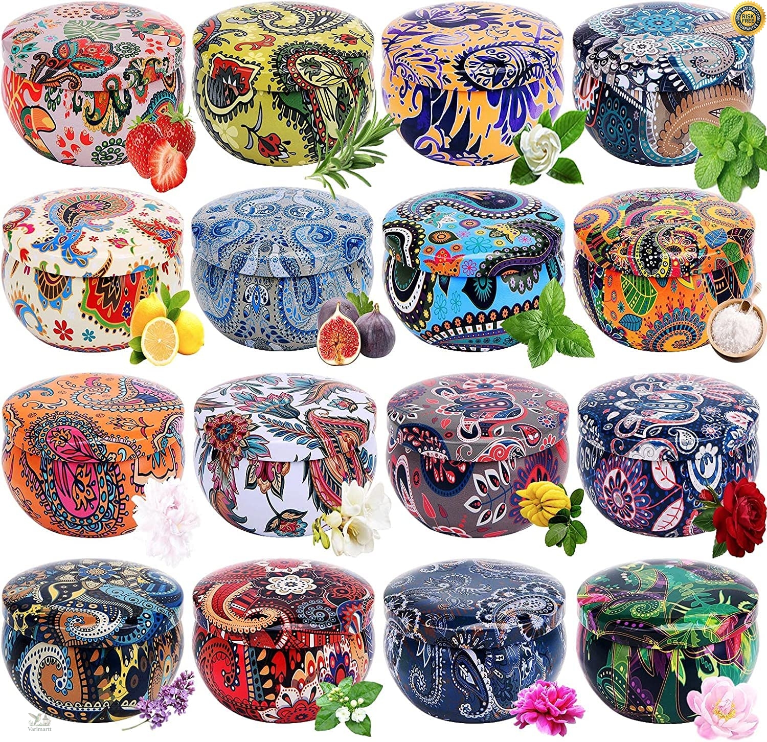 12pcs Bougies Parfumées Ensemblem, Coffret Cadeau Pour Femme, Cadeau De Bougies, Cadeau De Noël, Cadeau Aromathérapie Bougies Pour Mariage,Bath,Yoga,Cadeau De Fête Des Mères Et La Saint-Valentin Noël